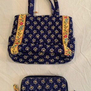 Vera Bradley Purse with matching wallet